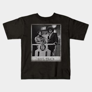 Soul Train // old school minimalist Kids T-Shirt